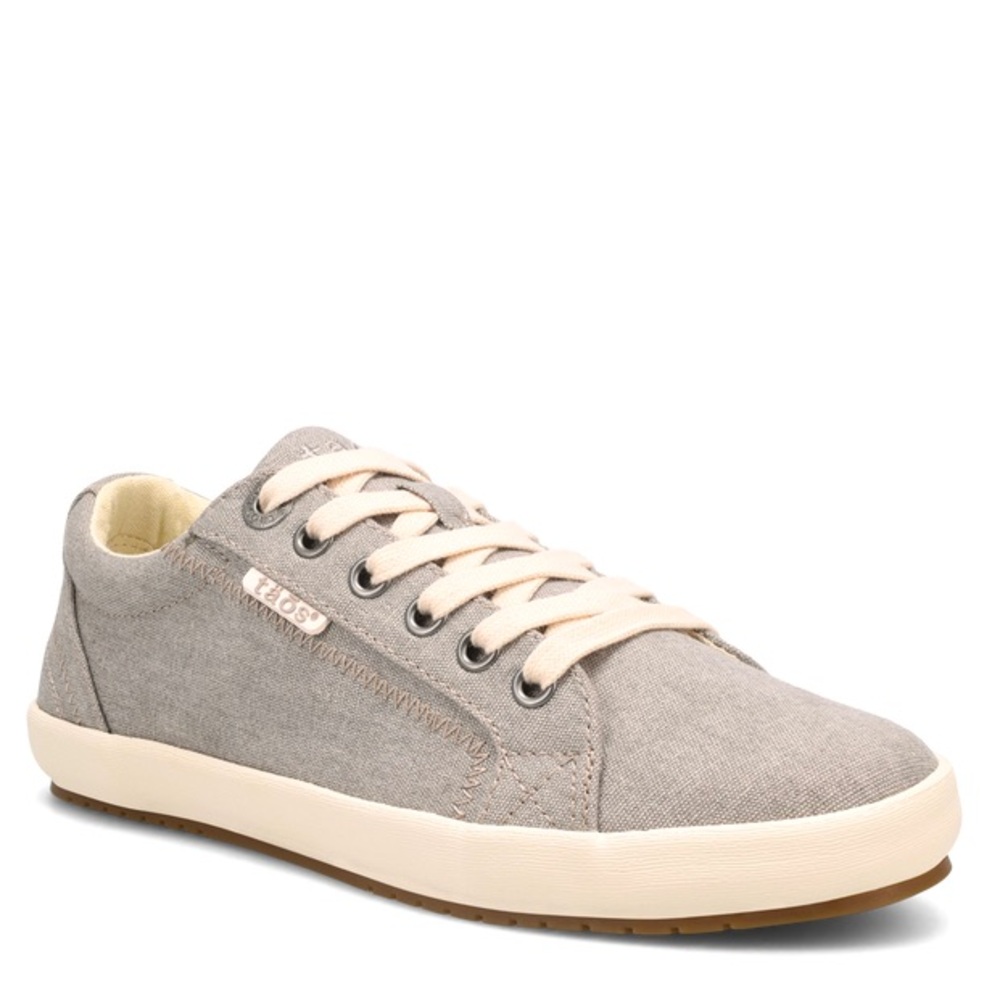 Excellent Comfortable Taos Star Grey Wash Canvas Sneaks in Women’s Size 9